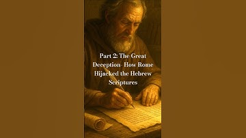 Part 2: The Great Deception- How Rome Hijacked the Hebrew Scriptures