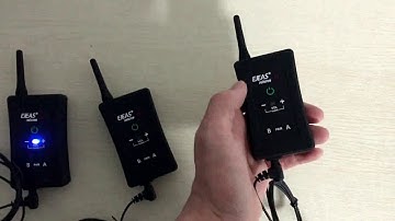Four FBIM referee bluetooth intercom Pairing Instruction