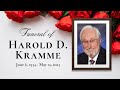 The Funeral of Harold D. Kramme