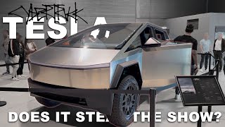 Seeing the TESLA CYBERTRUCK for the first time