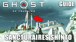 GHOST OF TSUSHIMA -TOUS LES SANCTUAIRES SHINTO (Solution et Emplacement) Grâce aux kami GUIDE