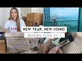 NEW YEAR, NEW HOME! MOVING VLOG PT.1 | HOMEWARE HAUL | EMPTY TOUR