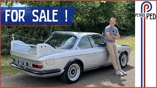 Epic 450hp Tesla Powered BMW 3.0 CSi Batmobile - Lightening Quick and For Sale