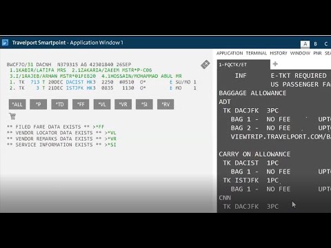 Galileo Travelport Basic To Advanced Training | Learning Air Ticketing | Part 01