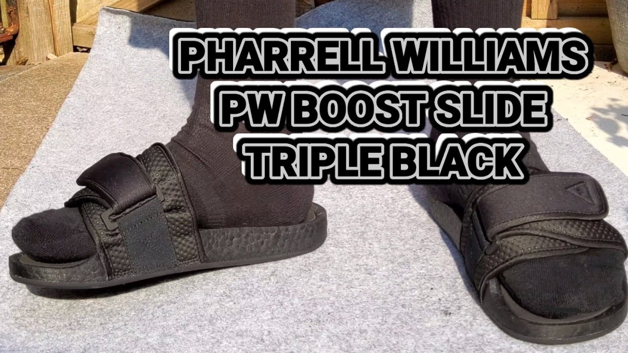 boost slides triple black