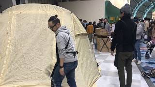 【ハイランダー】ROOMYテント設営撤収講座！1日目-1【タッチザアウトドア2019】