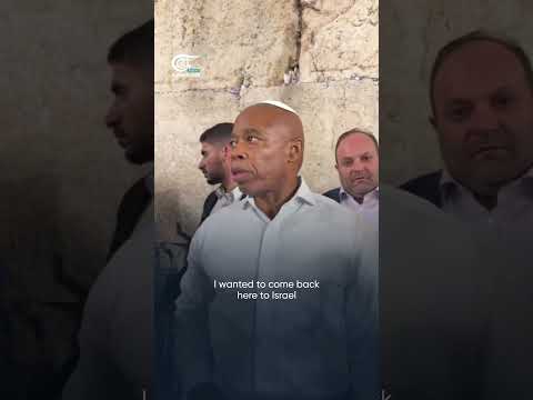 NYC Mayor Adams To Israelis I Served You As The Mayor