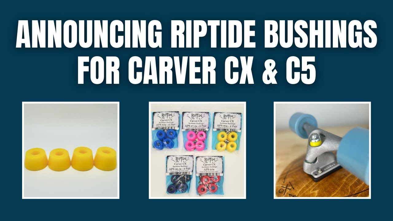 Announcing New RipTide APS Bushings for Carver CX and C5