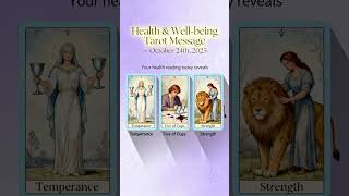 Your health tarot reading for October 24, 2025  #tarot #tarotreading #today