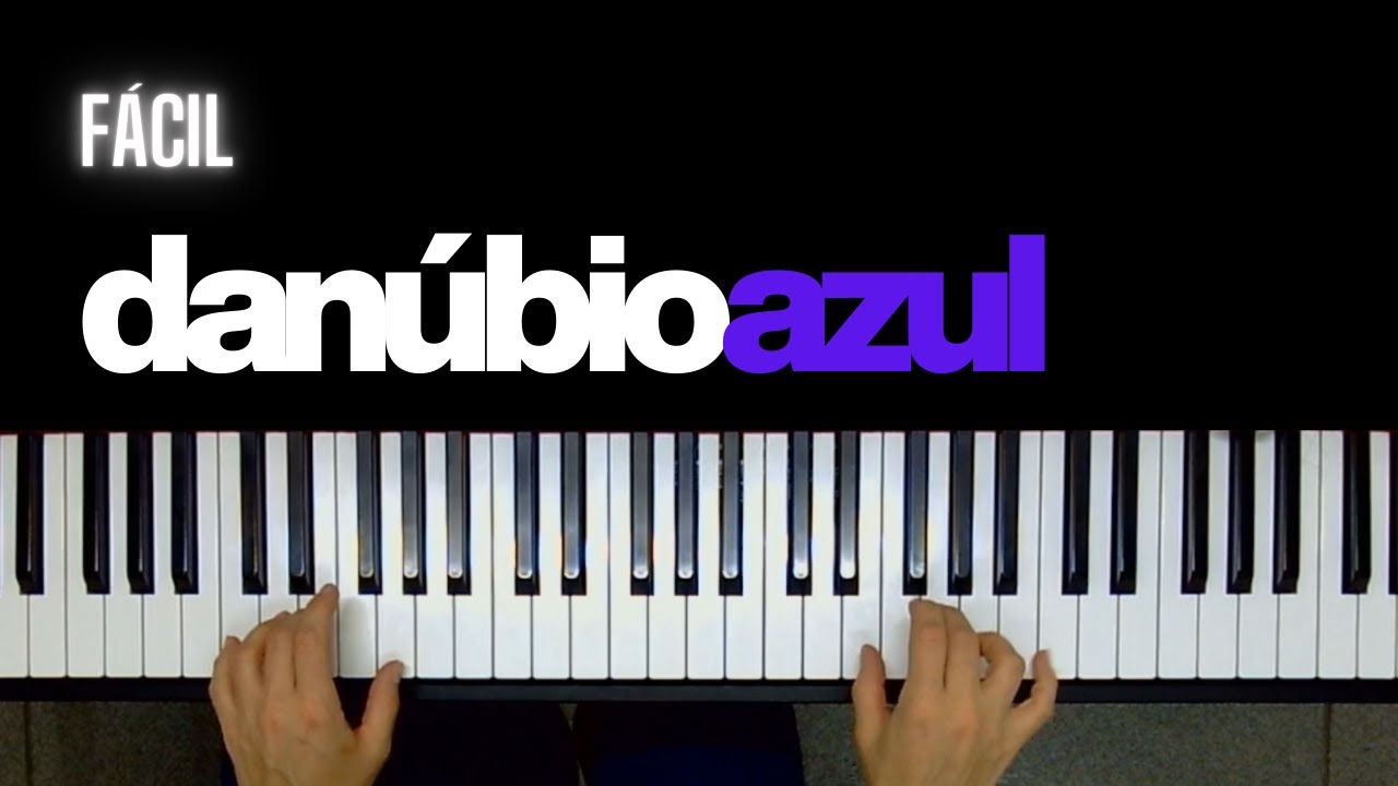 Como tocar Danúbio Azul no Piano | Tutorial Fácil Passo a Passo