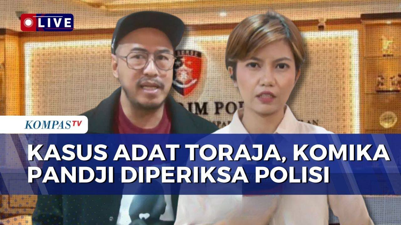 Pandji Jalani Pemeriksaan Lanjutan di Bareskrim sebagai Saksi Kasus Stand Up Comedy Adat Toraja