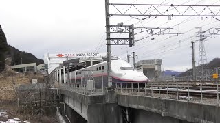 ガーラ湯沢へ向かう新幹線