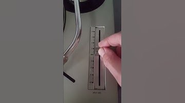 Technics SL1200 Zeroclick pitchfader