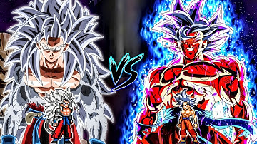 Xeno Goku V3 OP (all form) (New) VS Son Goku US V3.5 OP (all form) in Mugen