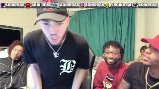 ADIN ROSS FUNNIEST   MOST SUS MOMENTS WITH RAPPERS Part 1