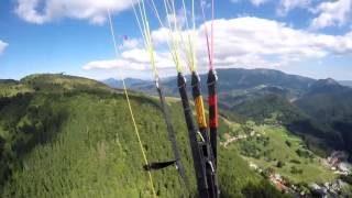 Na paraglide z Donovalov na Staré Hory