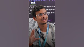 Dhruv Spoke About Limitless Use Case of #Blockchain @Web3Conf  #icp #shorts