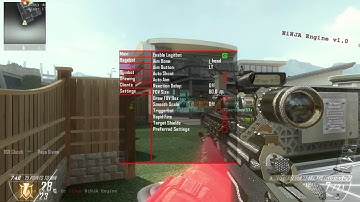 [Xbox 360] NiNJA Engine V1.0 Black Ops 2 Offhost Mod Menu [TU18]