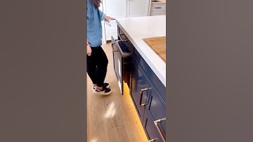 Hands-Free Hygiene: Experience the ultimate convenience with  motion-activated open dustbin cabinet.