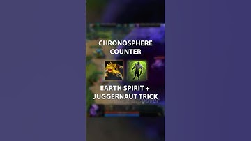 Break Chrono With This Earth Spirit + Juggernaut Trick #Dota2 #Chronosphere