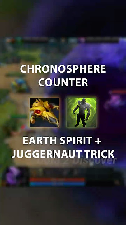 Break Chrono With This Earth Spirit   Juggernaut Trick #Dota2 #Chronosphere