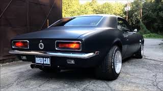 1968年  シボレー  カマロ フルチューン マフラーサウンド　/ 1968 chevrolet camaro pro street！ Exhaust sound!