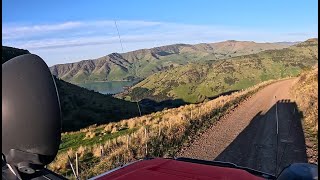 Landcruiser POV in 4K - Port Levy to Pigeon Bay