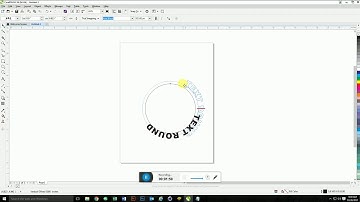 How to Fit a Text to a Path in ( CorelDraw X8)