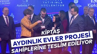 Ki̇ptaş Tuzla Aydinlik Evler Projesi̇ni̇n Anahtar Tesli̇mi̇ Yapildi