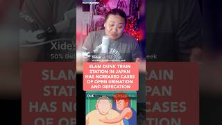 Slam Dunk train station in Japan cases of open urination #slamdunk  #onlineinteractions #shortsph