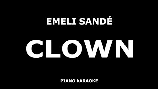 Emeli Sande - Clown - Piano Karaoke [4K]