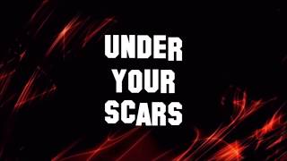 Video thumbnail of "Godsmack - "Under Your Scars" (lyrics)"