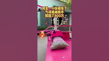 Mechanical gripper, one machine, multi-use, time-saving, labor-saving, high-performance practica