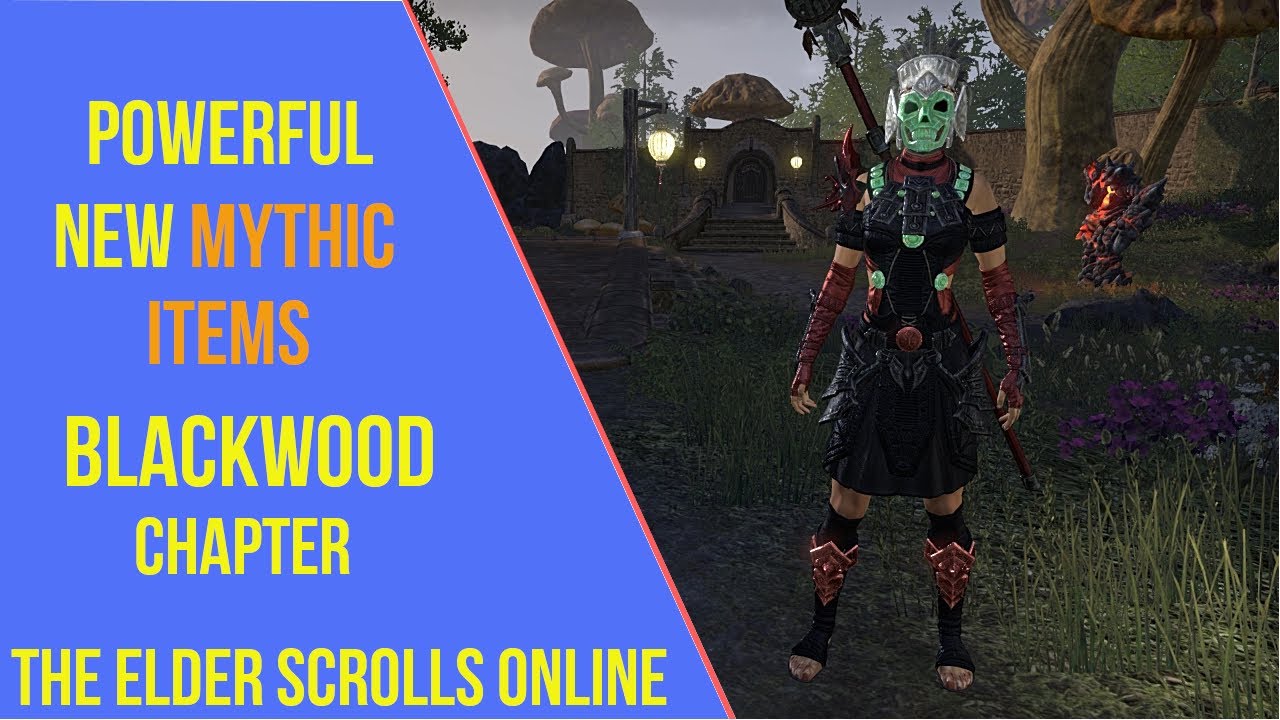 ESO New Mythic Items Blackwood