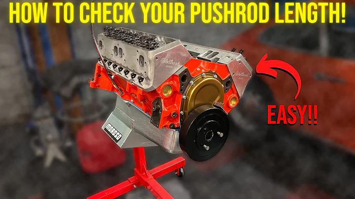 How To Measure Pushrod Length! #cars #engine