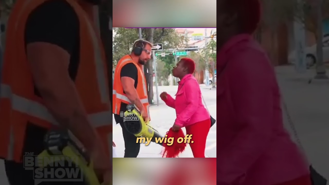 Wig blower PRANK!! I’m DYING 🤣