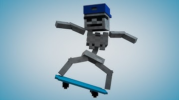Skateboards - Minecraft Animation (Weekly Tests: ep24)