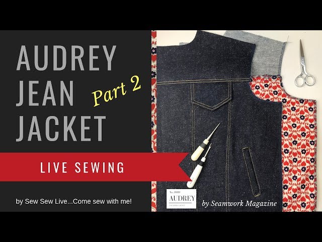 The Audrey Jacket Sewing Pattern, by Seamwork