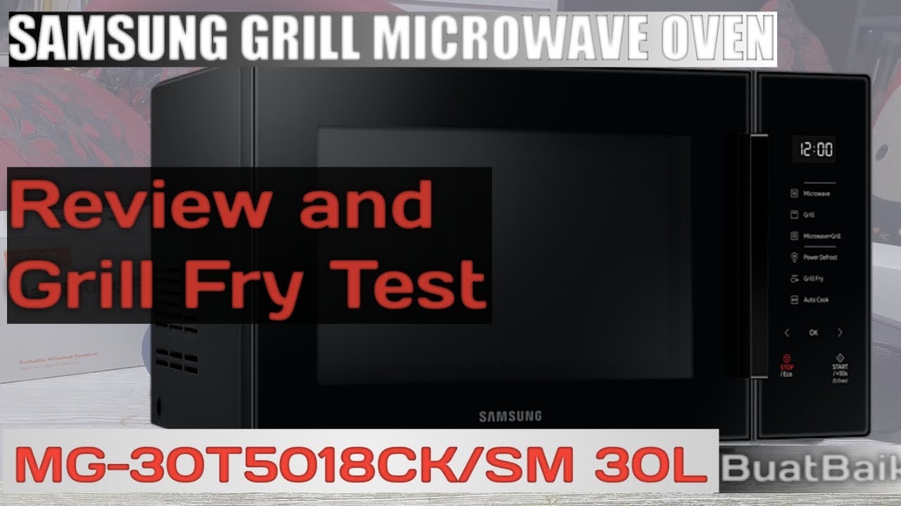 Microondas Grill Fry Samsung MG30T5018 - Características 