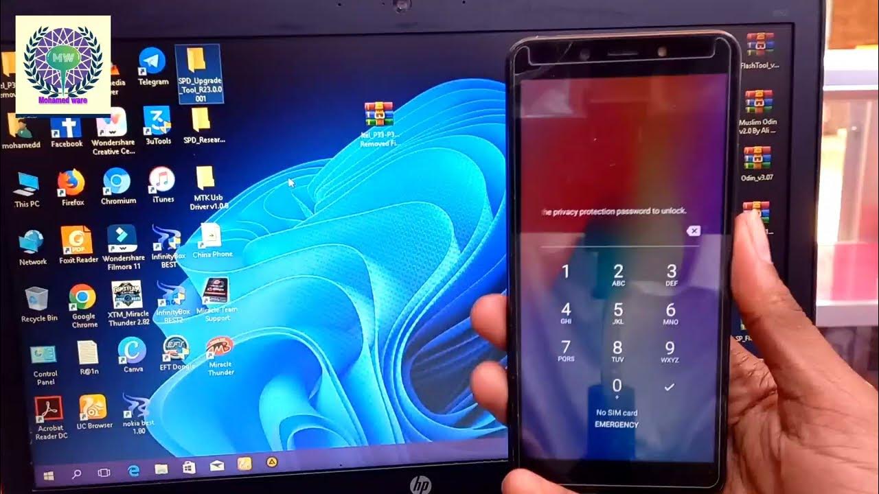 itel-p33-w5504-privacy-protection-password-remove