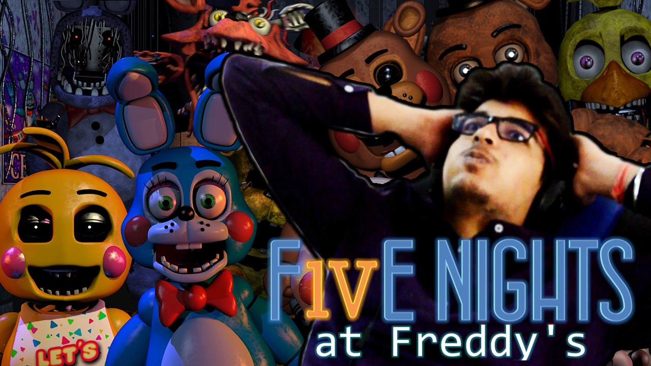 games people play HORROR DAR HORROR in Five Nights at Freddy's (FNAF) | Crazy Jumpscares
