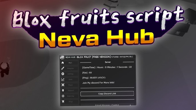 TERBARU SCRIPT BLOX FRUIT NEVA HUB, AUTO RAID