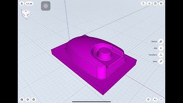 [How to Shapr3D] Mold Parts 2D to 3D drawing 166