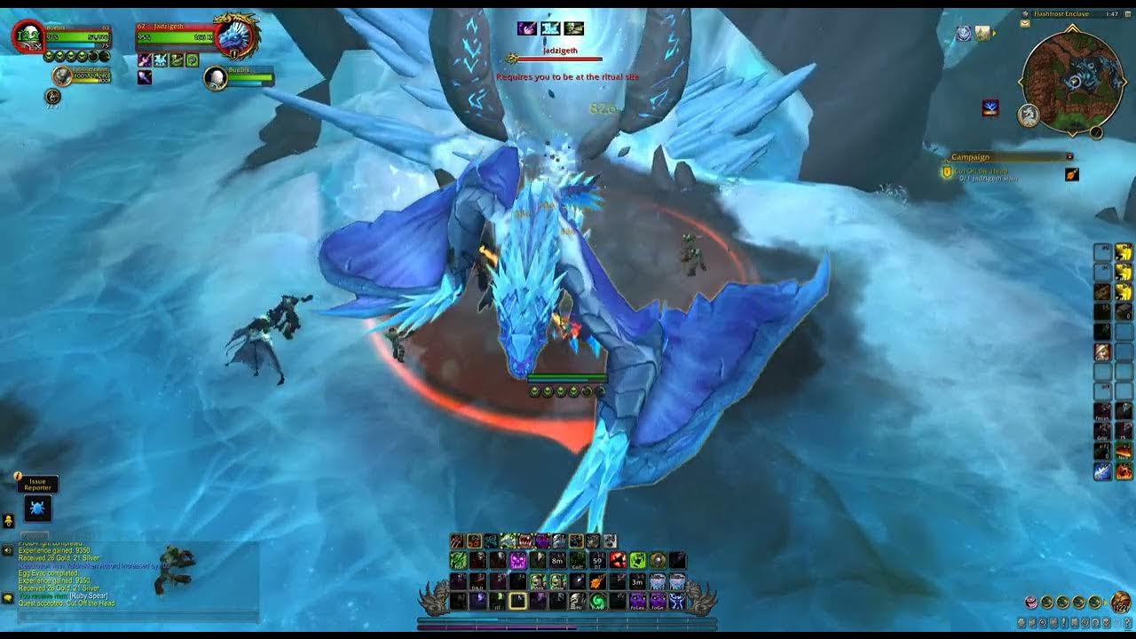 Cut Off the Head, WoW Dragonflight Quest YouTube