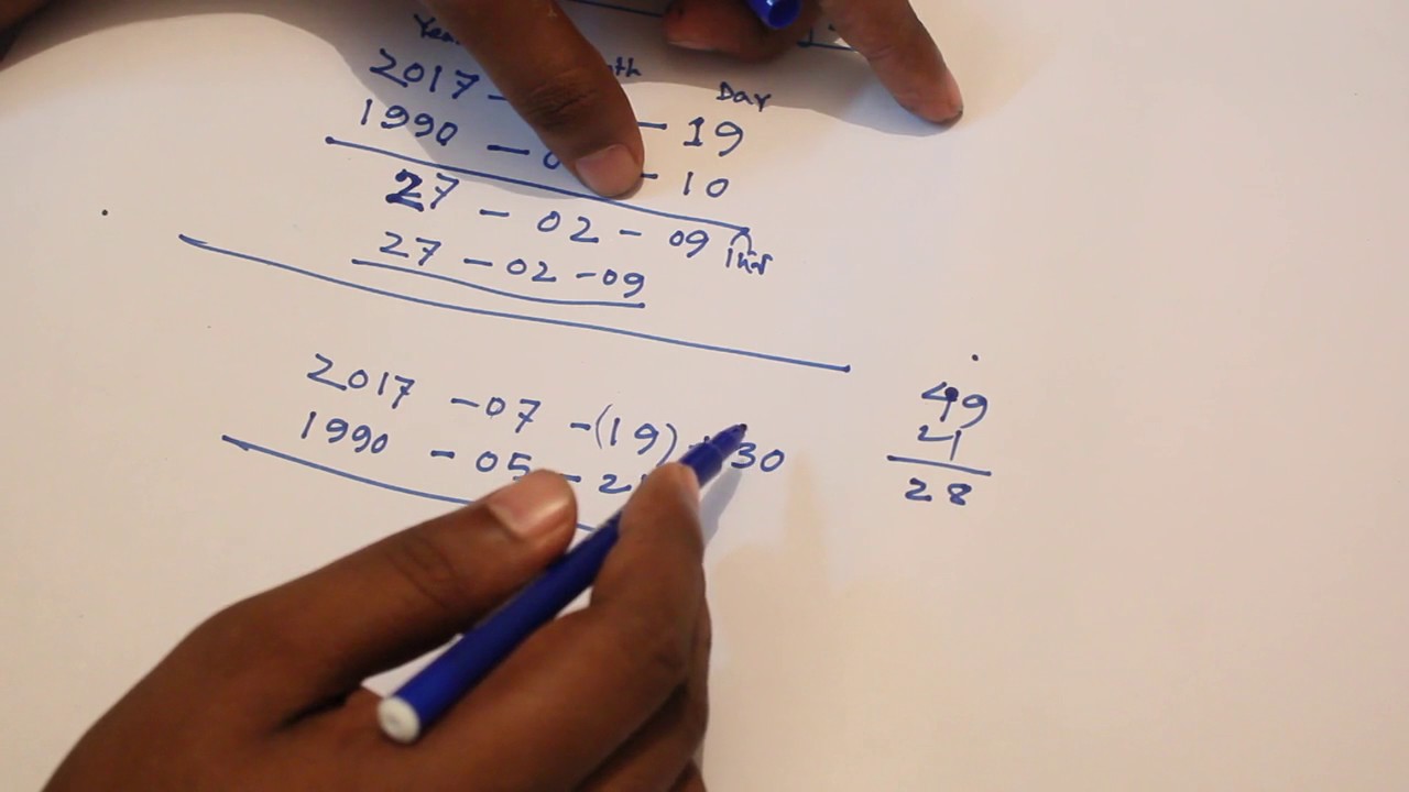 how-to-calculate-age-easy-calculate-age-formula-of-calculate-age-youtube