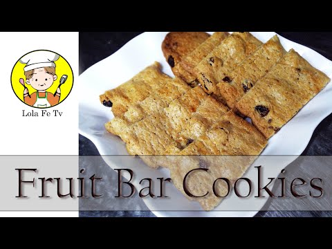 Video: Paano Gumawa Ng Mga Pinatuyong Fruit Bar