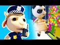 Dolly and Friends 3D | Kids Pretend Play funny Police story helps find missing items! #271