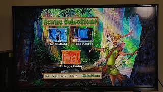 Disneys Robin Hood Menu Walkthrough