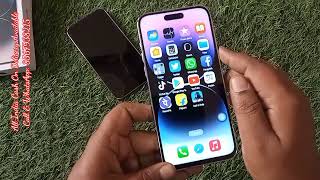 iPhone 14 pro max dubai clone unboxing and review dynamic Display Working best quality clone cod avl