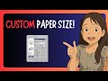 QUICK GUIDE To CREATE Custom Paper Size On Printer Properties In Windows 11